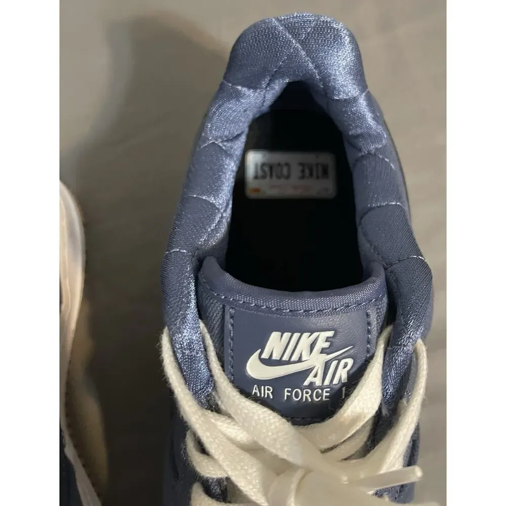 Nike Air Force 1 ’07 Patched Up Los Angeles Blue GS Youth 5Y Gum Sole